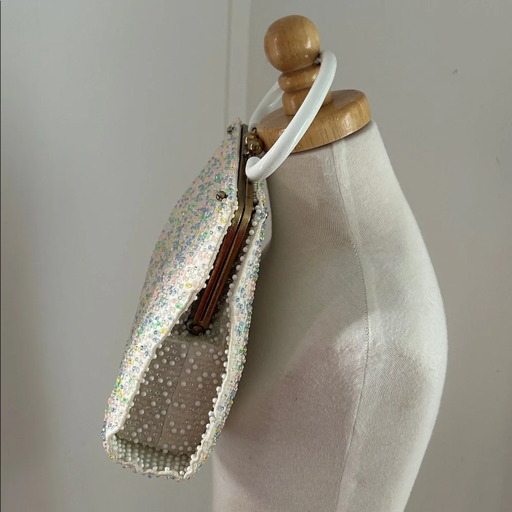 Lumured Vintage Multicolor Beaded Bag - Picture 5 of 10